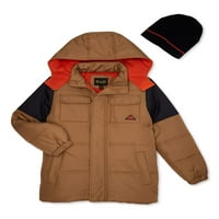 ixtreme fiúk texturált puffer kabát ingyenes ajándékkal, vásárlással, méret 4-18