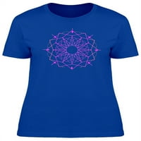 Geometriai Lila Mandala póló nők-kép készítőtől Shutterstock, Női nagy