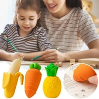 Mini sárgarépa radírok miniatűr zöldségek ceruza radírok gyerekeknek Gyermekek húsvéti Party kedvez az iskolai osztálytermi