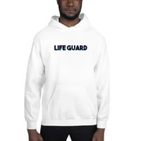 3XL Tri Color Life Guard kapucnis pulóver pulóver az Undefined Gifts által