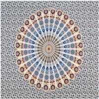 Americanflat Mandala gobelin falikárpit-Boho hippi Indie színes dekoráció Artwork takaró nappali, hálószoba vagy főiskolai