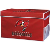 Franklin Sport NFL Tampa Bay Buccaneers összecsukható tároló Footlocker tartályok-nagy
