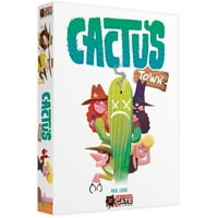Cactus Town-Wild West Családi Társasjáték, 7+ Korosztály, 2 Játékos, 20 Perc