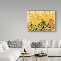 Védjegy Szépművészet 'Fall Chrysanthemums' vászonművészet: Joanne Porter