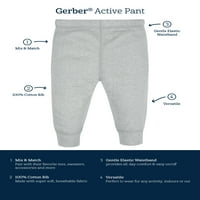 Gerber Baby Boy Jogger Pants, 2-Pack, Méretek Újszülöttek- Hónapok