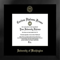 DePaul Egyetem 11W 8.5 h ezüst dombornyomott Diploma keret