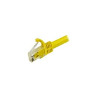 StarTech N6PATCH20YL macska Patch kábel – ft – sárga Ethernet kábel – Snagless RJ kábel – Ethernet kábel – macska kábel-20ft