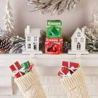 Hershey csókjai szilárd tejcsokoládé karácsonyi cukorka, ajándék Bo oz