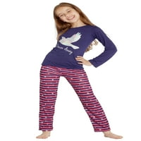 Chloe és Olivia gyerekek álom el pizsama, Lila, 7 8