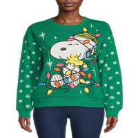 Snoopy Juniors Christmas Világító pulóver
