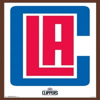 Los Angeles Clippers-Logó Fali Poszter, 22.375 34