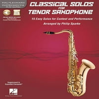 Klasszikus szólók Tenorszaxofonhoz: könnyű szólók versenyhez és előadáshoz