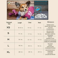 Kisállat élet ons aktív 'Chase Pacer' közepes súlyú 4-Way-Stretch Jóga Fitness kutya tréningruha