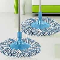 wofedyo felmosórongy forgó forgó mikroszálas könnyű padlófej csere fejmosó tisztítószerek kék 22*17*3.5