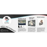 Wexford Home Loft Pastel I Premium keretes nyomtatás, 22.5 30.5 - Készen állni, fekete
